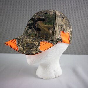 TRC Realtree Distressed Strapback Hat Camo
